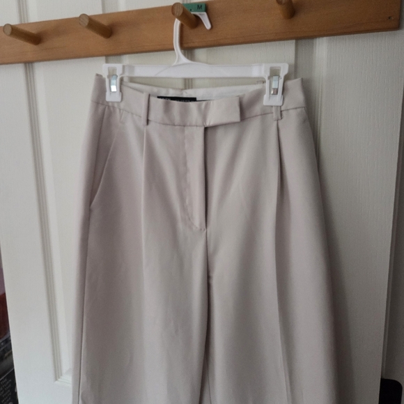 Zara Wide Leg High Waisted Trousers - Picture 5 of 9